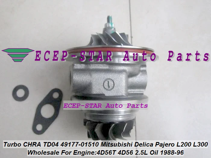 Турбокартридж CHRA Core TD04 49177-02510 49177-02511 MD 155984 МД 187211 Для MITSUBISHI MONTERO L200 L300 L400 PAJERO 4D56Q 2.5L