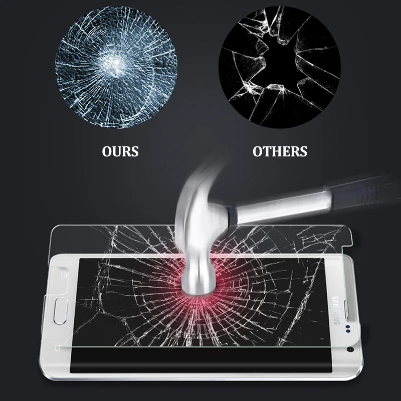 S7 Защитное стекло для samsung s6 на s5 mini s3 s4 galax gelaxy Galaxy S 3 4 5 6 7 экран протектор s 6s
