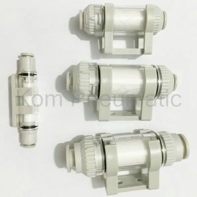 Всасывающий фильтр ZFC 200-06B SMC для вакуумного воздуха с трубкой 6 мм одно касание