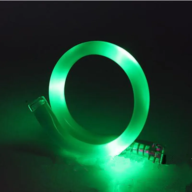 Soft Plastic LED Flashing Wristband Light Up Glow Bangle Bracelet Concert Cheer Props Dance Party Christmas Halloween | Дом и сад