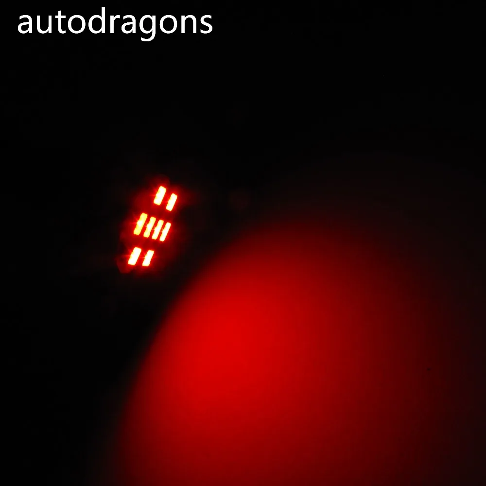 Autodragon высококачественные 100 шт. 8 * 3258SMD светодиодные лампы для пинбола без