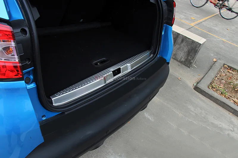Для Renault Captur samsung QM3 2013- аксессуары из нержавеющей стали Накладка на задний бампер накладка 1 шт
