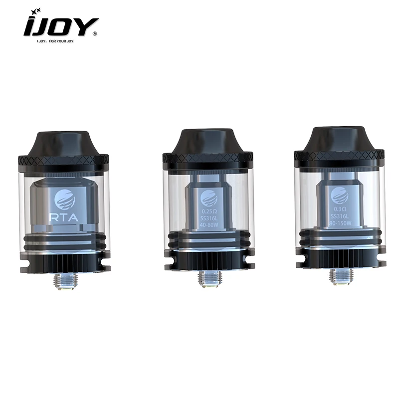 Бак IJOY Tornado 150 Sub Ohm & RTA Tank емкость 4 2 мл бак атомайзера с новым катушкой 0 3 Ом и RTA|sub ohm