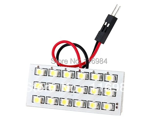 T10 501 BA9S 5050 Купол панель с гирляндой 18-SMD светодиодный интерьер автомобиля