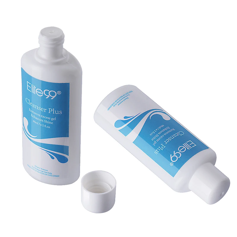

Elite99 60ml Cleanser Plus Surface Sticky Residue Remover Acrylic Plus UV Gel Nail Polish Remover Cleanser