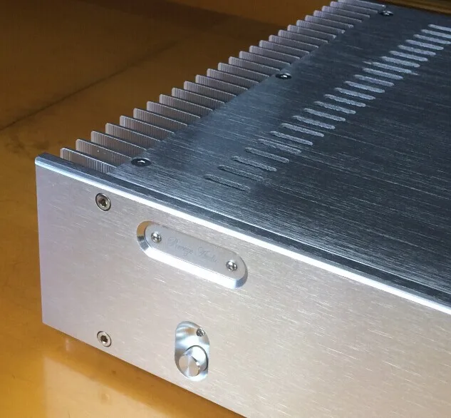 case size:360*80*268mm BZ3608A The new silver aluminum amplifier chassis/Pre-amplifier chassis/AMP Enclosure /Box DIY | Электроника