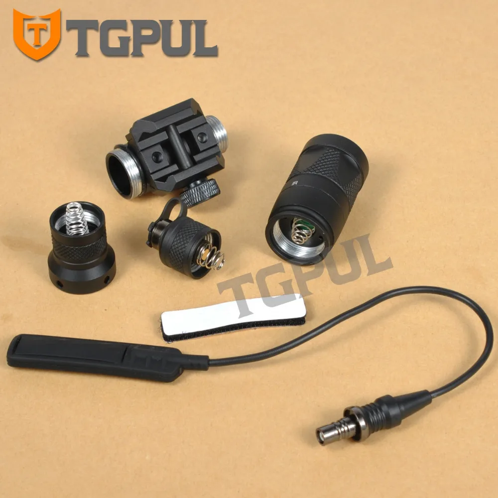 TGPUL M300 M300V ИК-светильник, Тактический Инфракрасный флэш-светильник, военный оружейный светильник, охотничий мини-светильник для скаута 20 мм Rail AR15