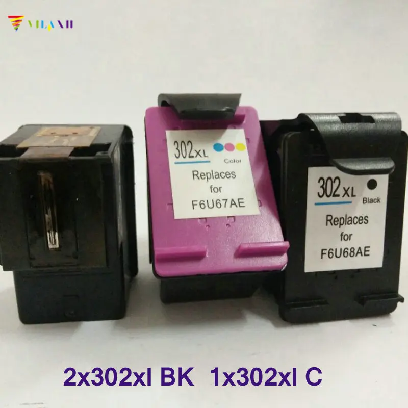 

Совместимый картридж для принтера hp 302 302xl Deskjet 2130 1110 1112 2132 Officejet 3630 ENVY 4650