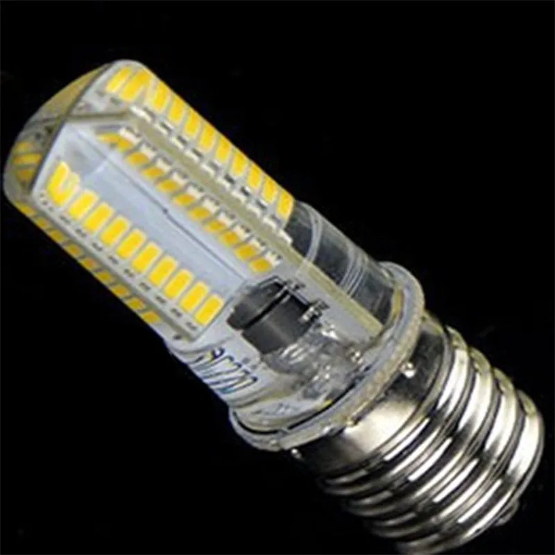 20 шт./лот новый продукт E17 свет AC220-240V 6 Вт 3014SMD 64 светодиодов лампы холодный белый