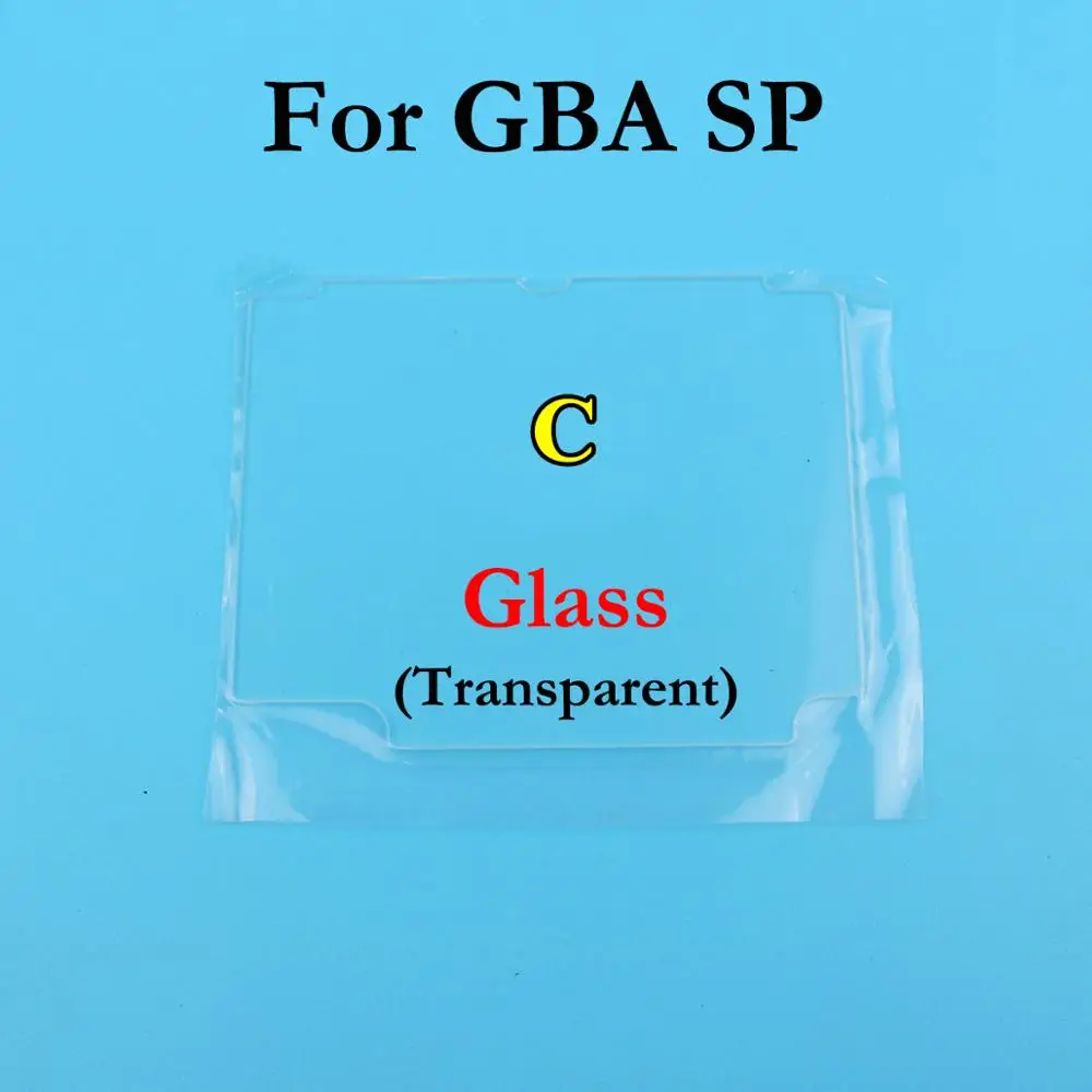 JCD для GameBoy Advance SP стеклянная пластиковая Защитная панель сменная защита
