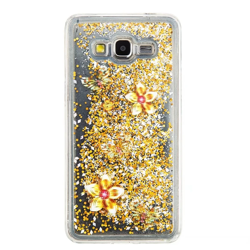 Зыбучие пески flash Косметическая пудра динамический ТПУ чехол для телефона Samsung