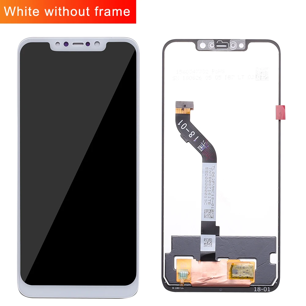 AAA Качество lcd+ рамка для 6,1" xiaomi poco F1 lcd дисплей кодирующий преобразователь сенсорного экрана в сборе для xiaomi mi Pocophone F1(10 точек