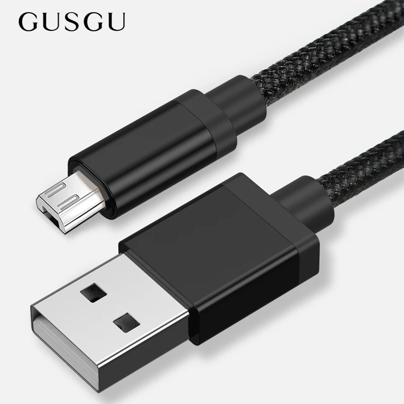 GUSGU USB кабель плетение данных кабель для huawei mate 10 lite USB ЗУ для мобильного телефона кабель для samsung S7 Edge Xiaomi Redmi Note 5