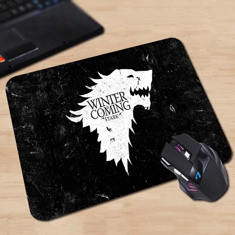 Babaite 250x290x2mm High Quality Customized Mouse Pad Stark Winter is Coming Computer Notebook Durable Non-slip Mice Mat | Компьютеры и