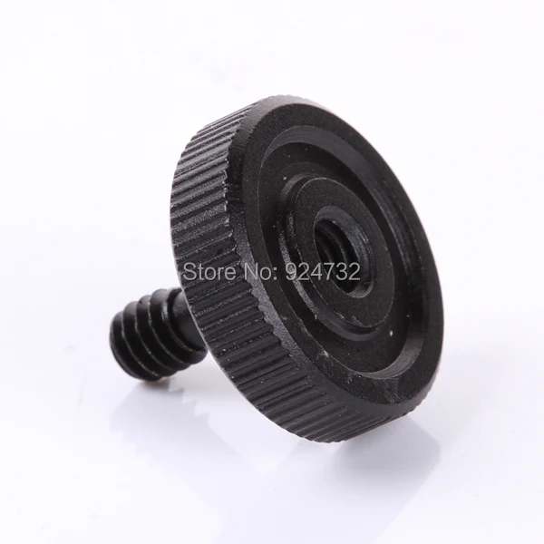 

1/4-20 Male to Female Screw Adapter For Camera Tripod L type bracket Stand Black 2 pcs
