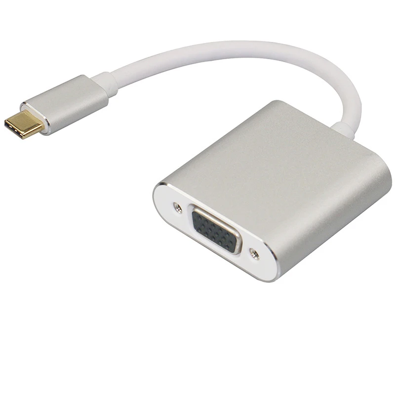 Высококачественный Новый адаптер USB 3 1 к VGA Type c подходит для кабеля MacBook|Платы