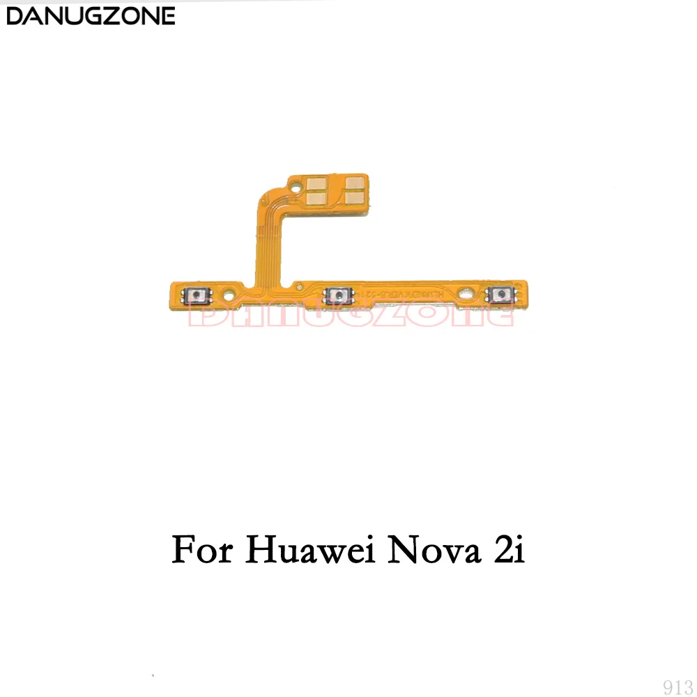 Гибкий кабель с кнопкой включения/выключения звука для Huawei Nova 2 Plus 2S 2i | Мобильные
