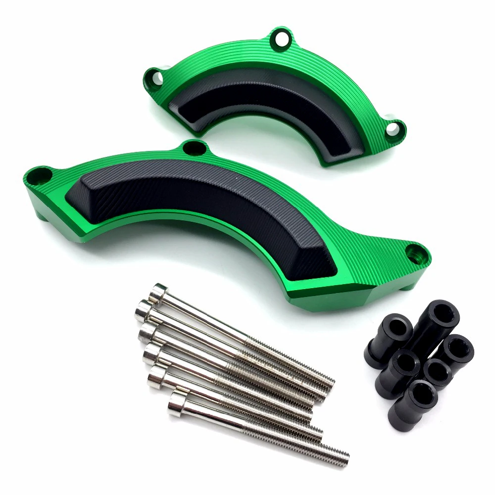 

Алюминиевый Чехол для мотоцикла CNC, защитная крышка корпуса двигателя, защита рамы двигателя, ползунок, защита от падения для Kawasaki Z900 2016-2017