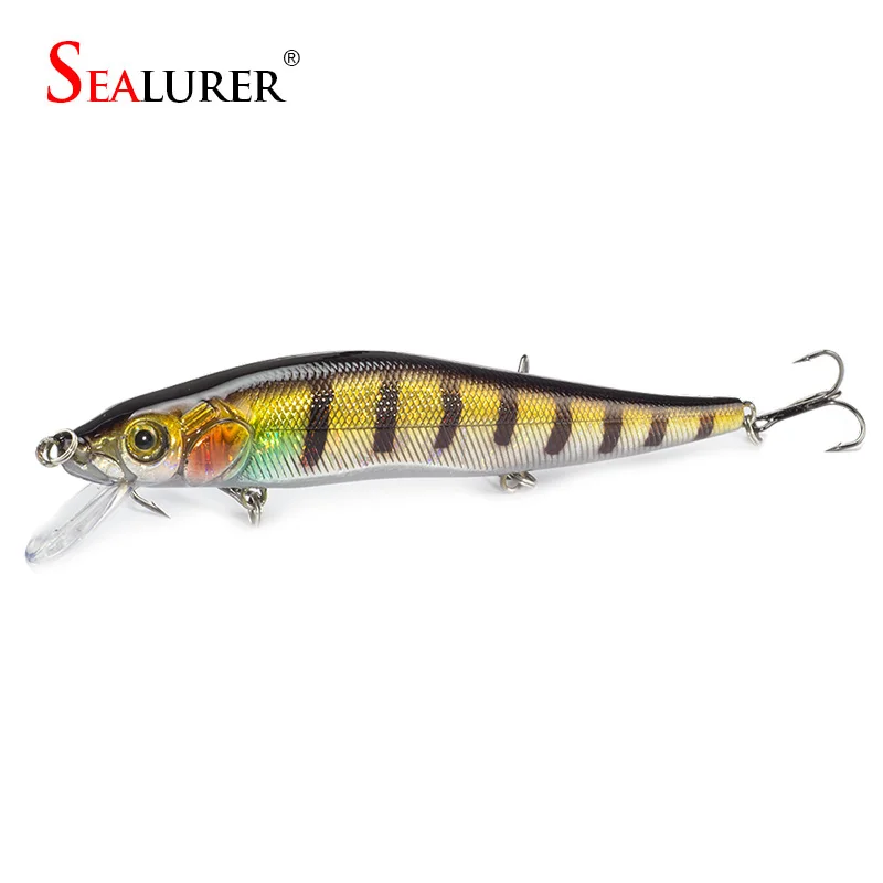 SEALURER Hot Color 140mm 23g Fishing Lure Float Jerkbait Hard Bait Dive 1.5m Bass Wobblers 3 Hooks Minnow