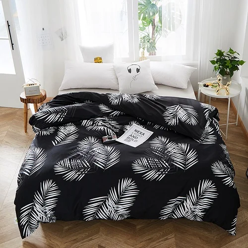 

Пододеяльник из полиэстера с цветочным принтом