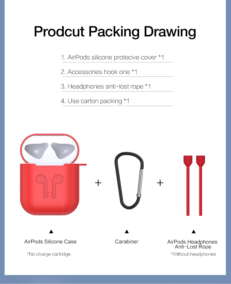 Чехол IER чехол для наушников для Apple AirPods силиконовый чехол Беспроводная Bluetooth сумка для наушников защитная коробка для AirPod аксессуары