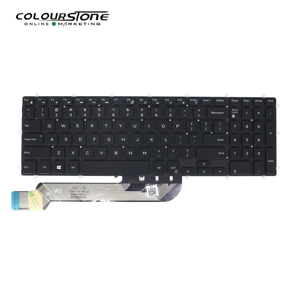 7566 US клавиатура для ноутбука DELL 15 5567 7567 5665 7000 5765 5767 5565 с подсветкой|Клавиатуры