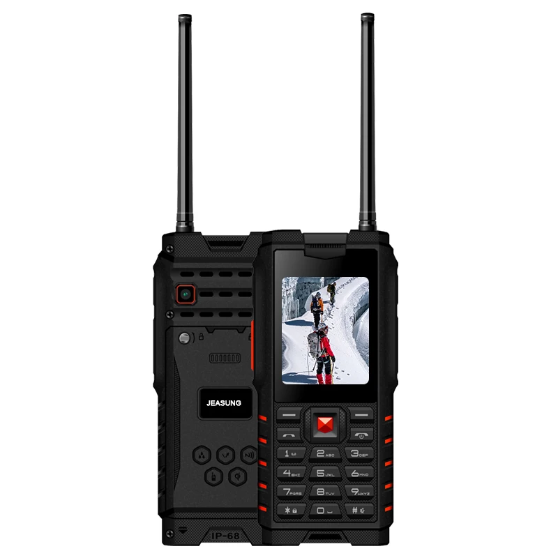 Jeasung T2 ip68 мобильный телефон 2 4 дюймов прочные функциональные телефоны 2G рация 4500