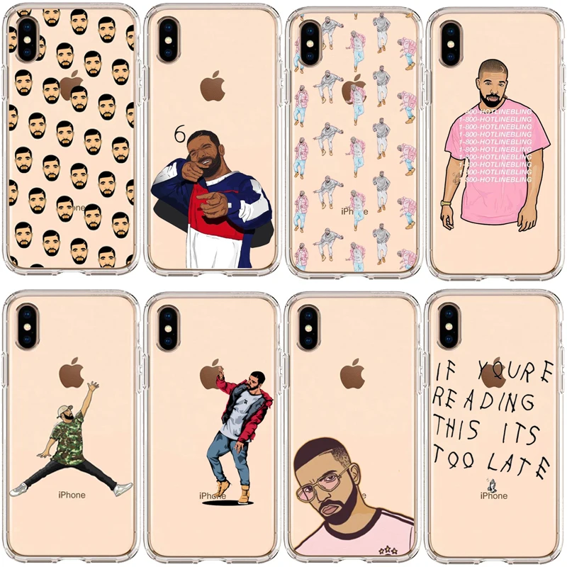 Чехлы для телефонов Rap Singer Drake Hotline мягкие силиконовые чехлы IPhone 11Pro 6 6S 7 8 Plus 5S SE X 10 XR