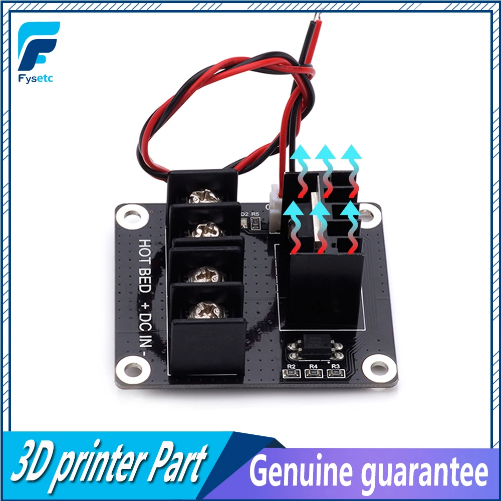 Модуль питания с подогревом для 3D принтера/модуль расширения MOSFET горячим диском