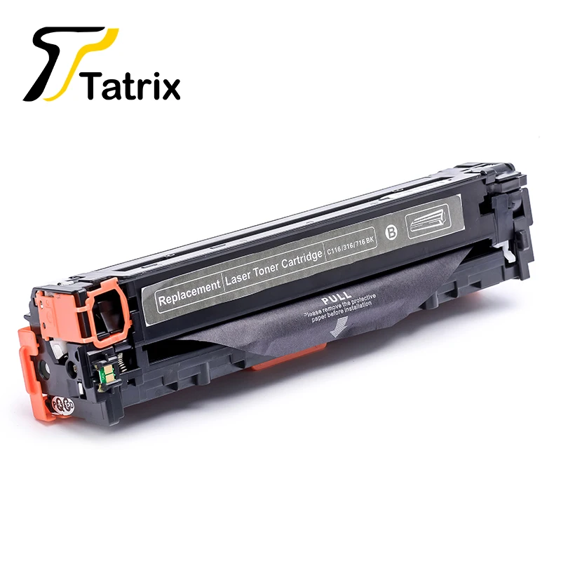 Tatrix 1 шт. для CRG116 CRG316 CRG716 совместимый тонер картридж HP Color LaserJet CM1300MFP CM1312MFP Canon LBP5050