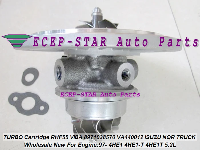 Бесплатная доставка Турбокомпрессор CHRA RHF55 VC440012 VB440012 8971038570 8971038571 Для ISUZU NQR