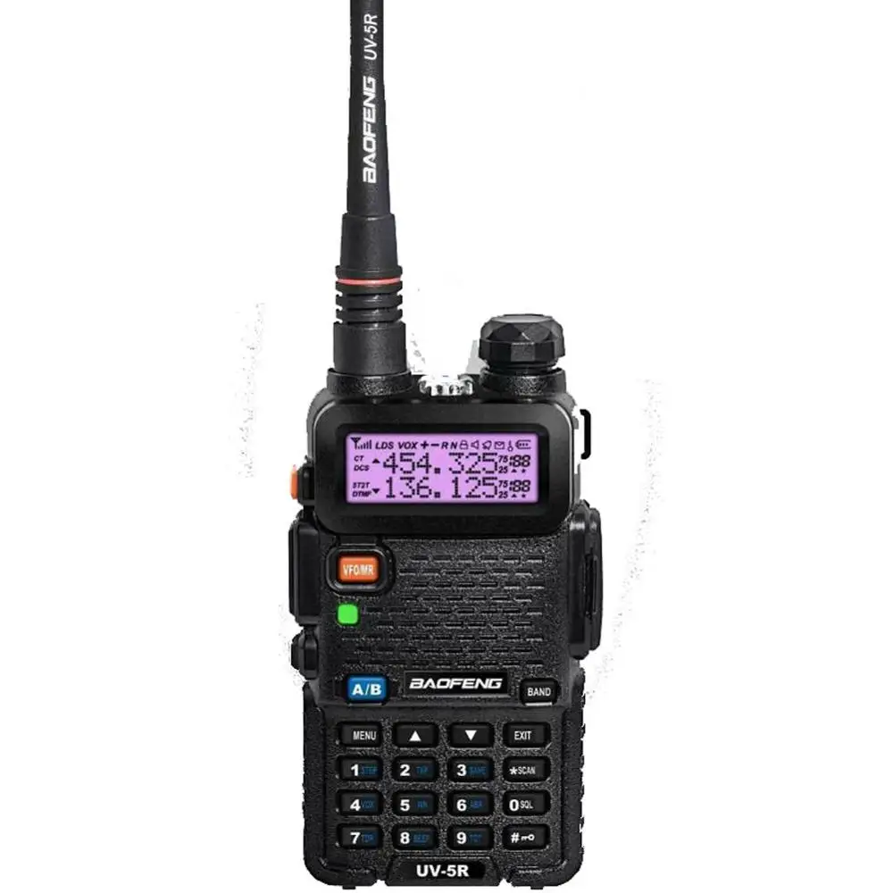 2 комплекта Baofeng UV 5R двухдиапазонный 136 174/400 520MHz Ham двухстороннее радио