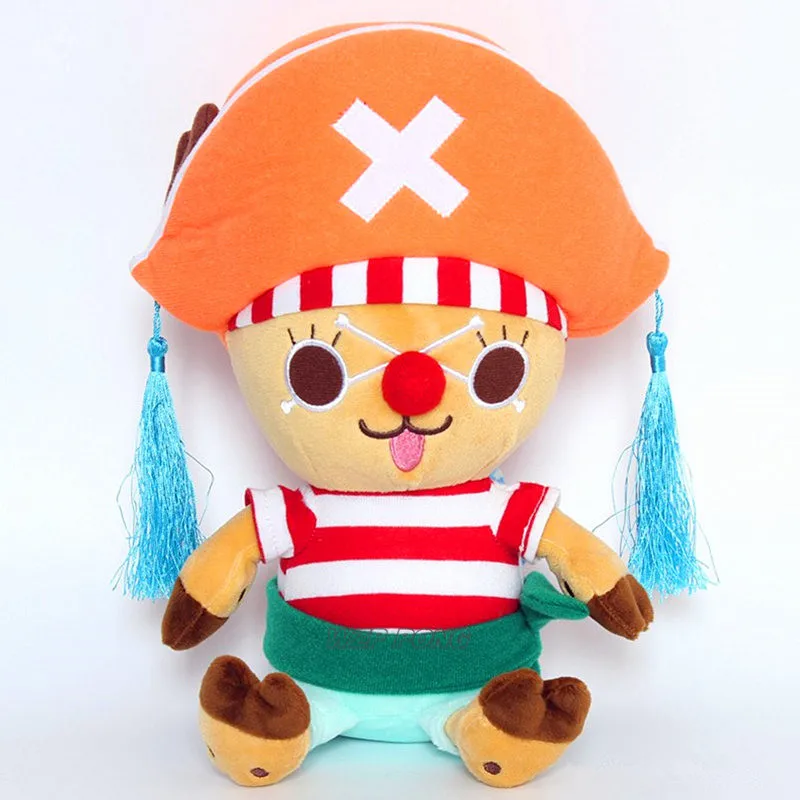 Аниме одна штука Tony Chopper Buggy Ver мягкая плюшевая игрушка высокое качество милые