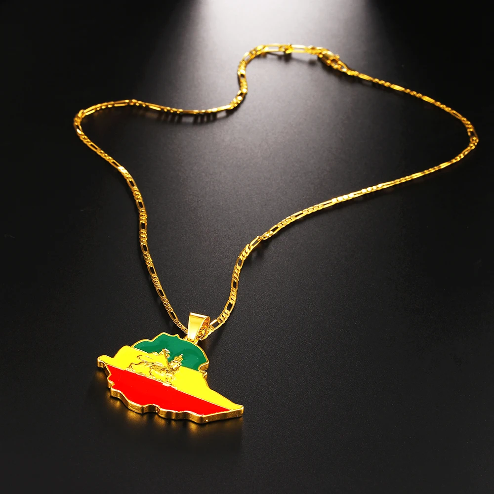 Женская цепочка с подвеской в виде флага и льва|lion pendants men|mens lion pendantnecklace pendant women |