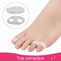 2pcs 1 pairs silicone little toe pinky pinkie toe pads tail toe pad straightener daily use 2 pcs insole