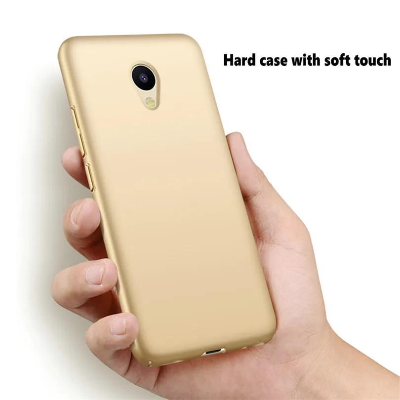 360 полная защита Матовый чехол Корпус для Meizu M5 мини жесткий пластиковый тонкий Note