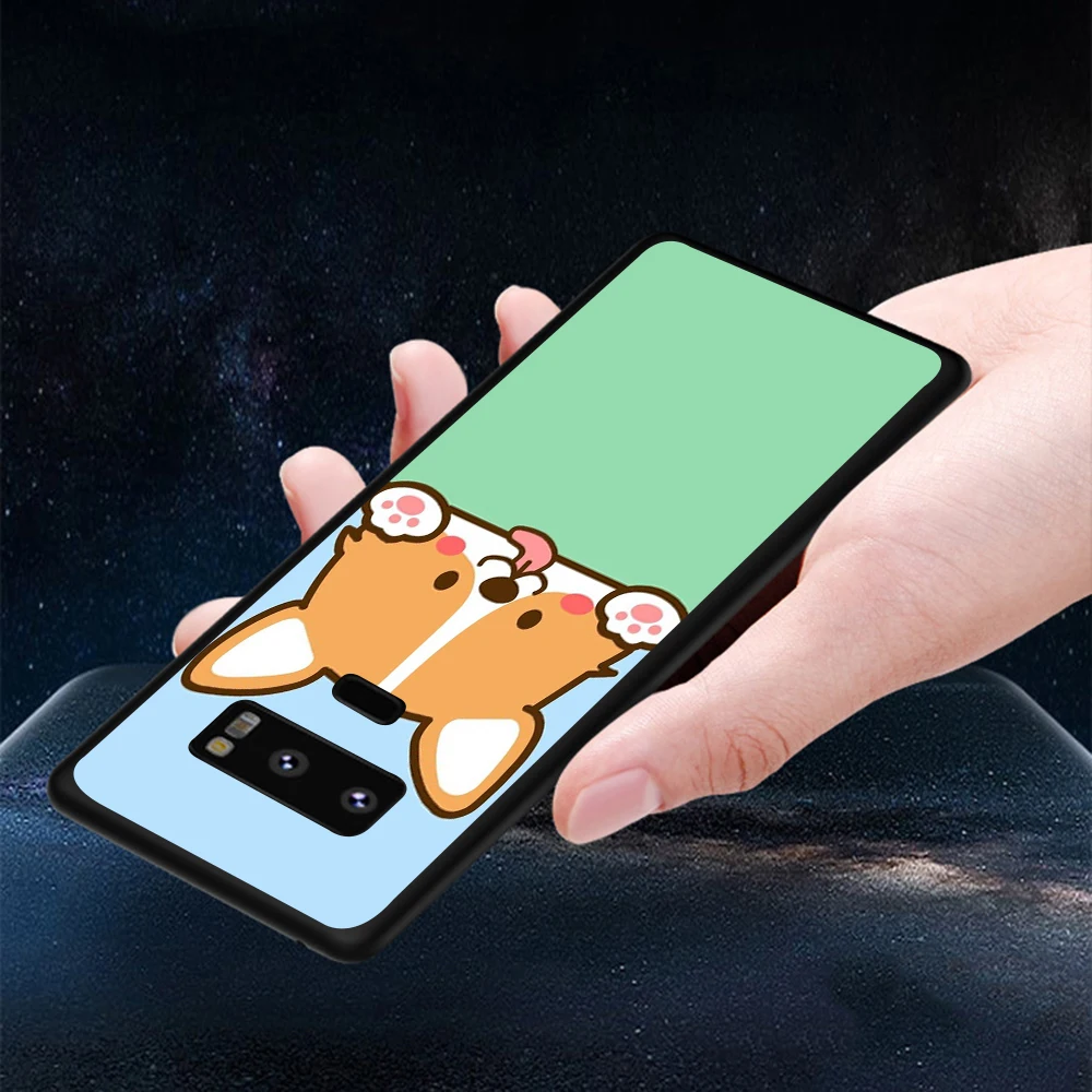 Мягкий ТПУ чехол для телефона Lavaza Corgis pups kids design dog Samsung Galaxy A10 A30 A40 A50 A70 M10 M20 M30