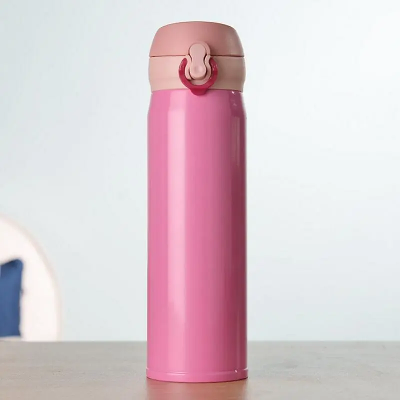 6 цветов вакуумные фляжки бутылки из нержавеющей стали в стиле пули 500 мл для