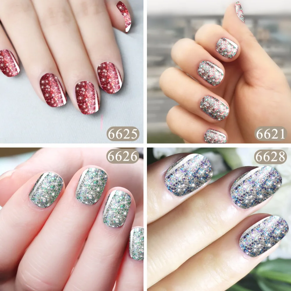 Elite99 все 30 шт./компл. Звездное Bling гель Лаки, Длительное Действие, 7 мл гель для ногтей с блестками УФ лак био-Гели Soak Off ногтей маникюр Клей
