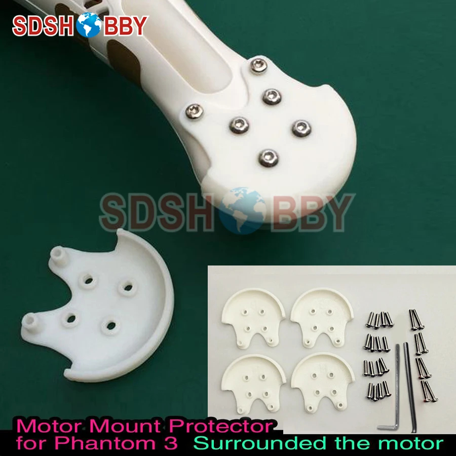 

Motor Mount Protector Surrounded Motor Quick Release Mount Reinforce & Protect Motor Mount for DJI Phantom 3 (4pcs)