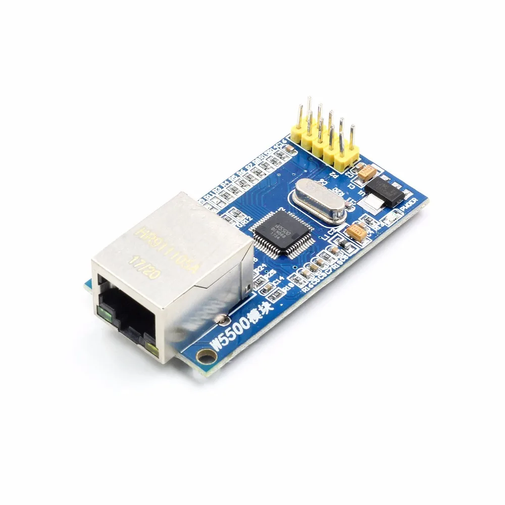Сетевые модули для Arduino W5500 Ethernet интерфейса TCP/IP 51/STM32 SPI 3 В 5 в I/O MCU|Интегральные