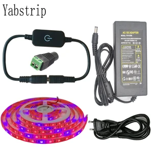 Светодиодный фитолампа SMD5050, 5 мрулон, 300 светодиодный, водонепроницаемый, красный, синий