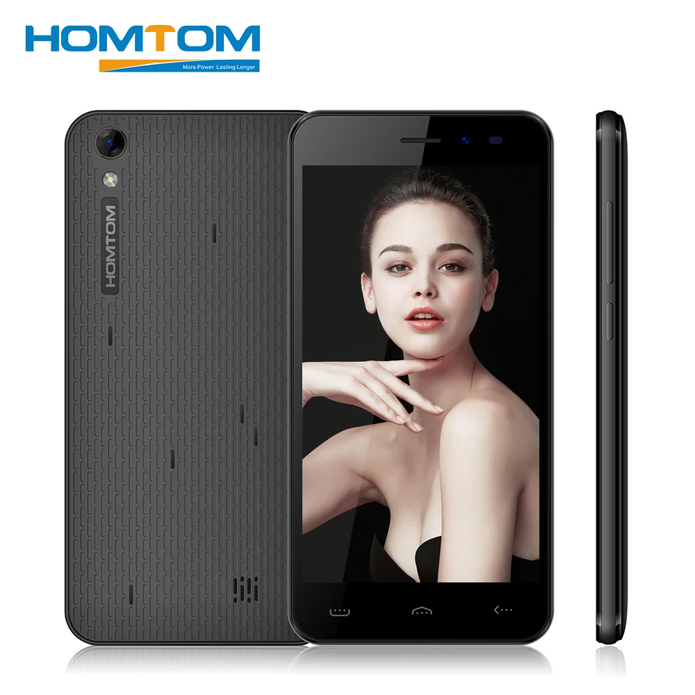 HOMTOM HT16 5 0 дюймов смартфон Android 6 MTK6580 4 ядра 1 ГБ + 8 приложение Wakeup Gesture gps Bluetooth