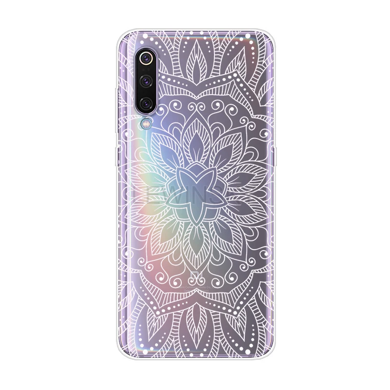 Datura Flowers Силиконовый мягкий чехол из ТПУ с кружевными цветами для Xiao mi Red mi Note 7 6 5 4 Pro 4X5 Plus 5A Prime A1 6X PocoPhone F1 mi 9 8 A2 lite чехол - Цвет: Datura Flowers