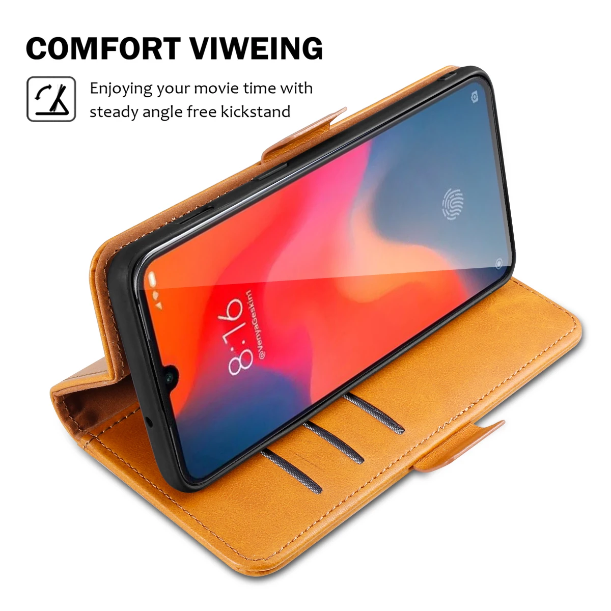 Для Xiaomi mi 9 SE чехол в стиле ретро из искусственной кожи съемный флип Стенд