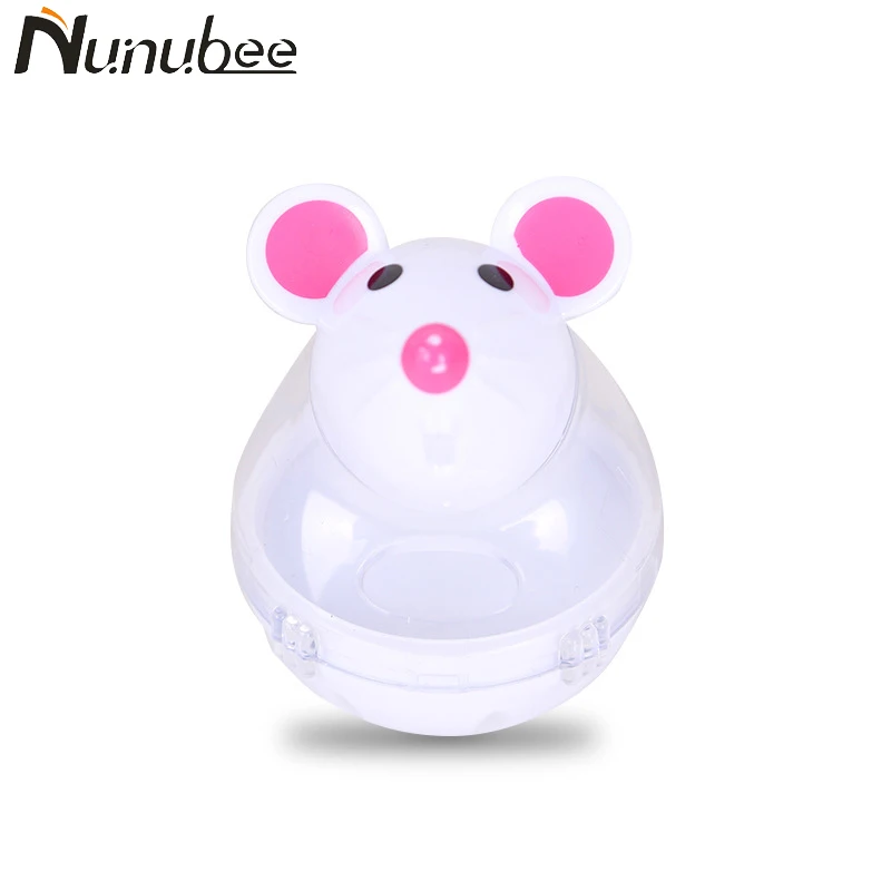 Nunubee Мышь Форма Pet утечки Еда мяч собака игрушка устойчива зубы укус Игрушки для