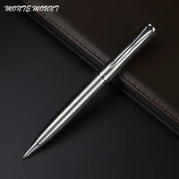 monte mount luxury writing pen silver business metal roller ball pen 0 5 mm nib novelty ballpoint pens office school supplies