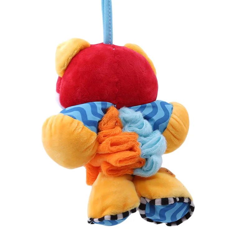 

Cute Baby Rattle Plush Dolls Lovely Music Four Type Violin Folding Animal Play Toy Car Crib Bed Hanging Baby Soft Rattles Toy