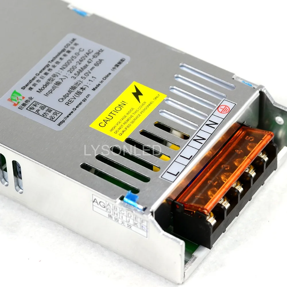 G energy N300V5 C Slim 5 в 60 А 300 Вт светодиодный дисплей размер 212*83*30 мм переключение
