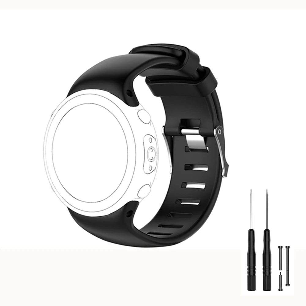 

Replacement Watchband for Suunto D4 D4i Novo Wrist Dive Computer Watch Strap Band for Suunto D4 Wristband Strap Bracelet Belt